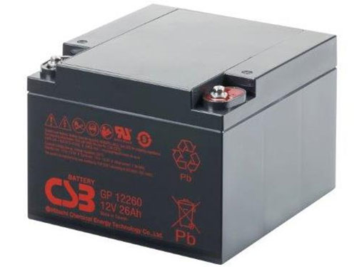 Ắc quy CSB 12V 26Ah, GP12260