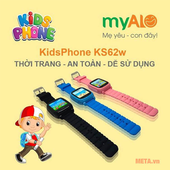Đồng hồ thông minh trẻ em myAlo Kidsphone KS62W