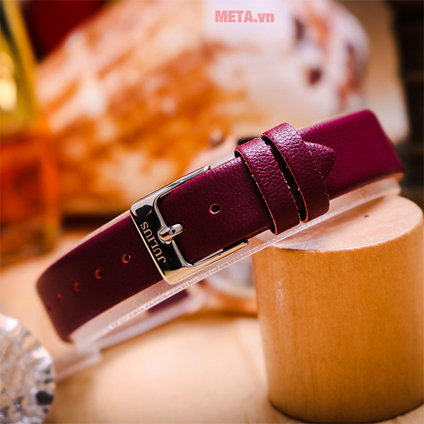 Đồng hồ nữ JA-1203 Julius Hàn Quốc dây da