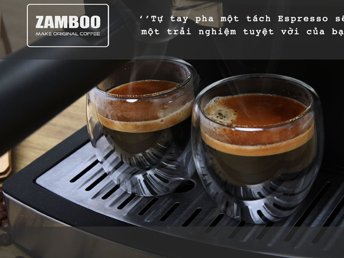 Máy Pha Cà Phê Espresso Zamboo Zb-88cf 10 Máy pha cà phê gia đình