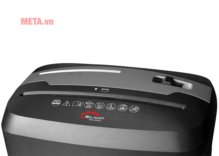 Máy hủy tài liệu Silicon PS-200C