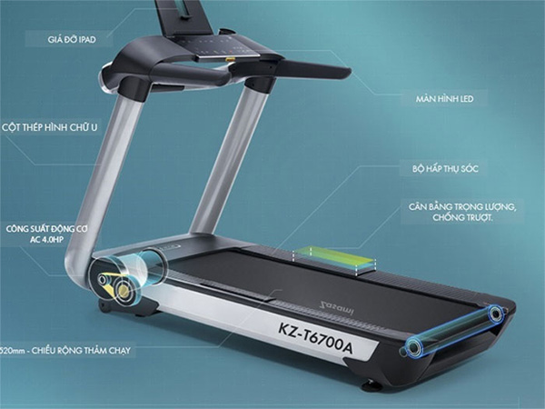 Máy chạy bộ Zasami KZ-T6700A