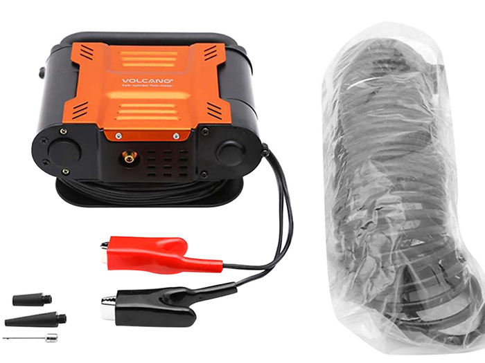 Máy bơm lốp xi lanh kép Volcano K100