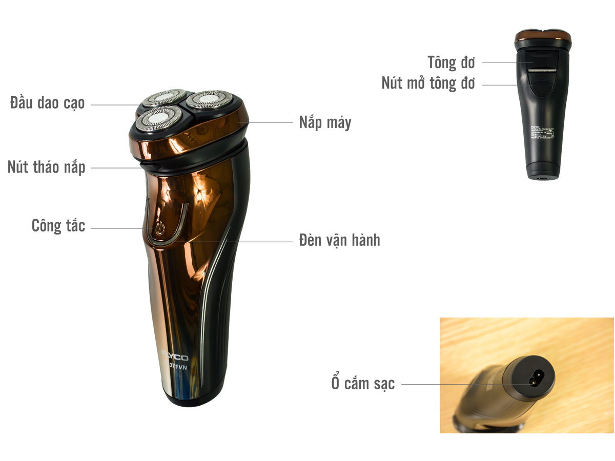 Máy cạo râu Flyco FS-371VN