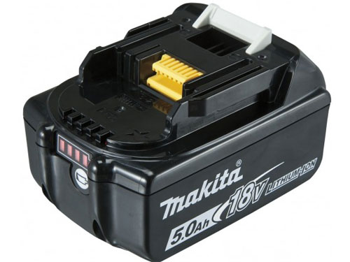 Máy mài góc dùng pin Makita DGA506RTE (125mm/công tắc trượt/BL) 18V