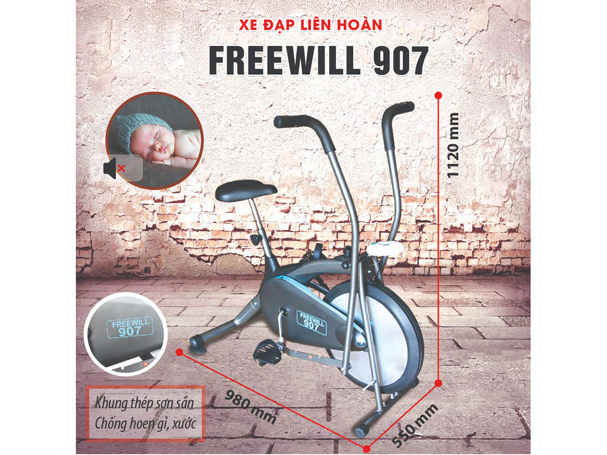 Xe đạp liên hoàn Genus FR.907