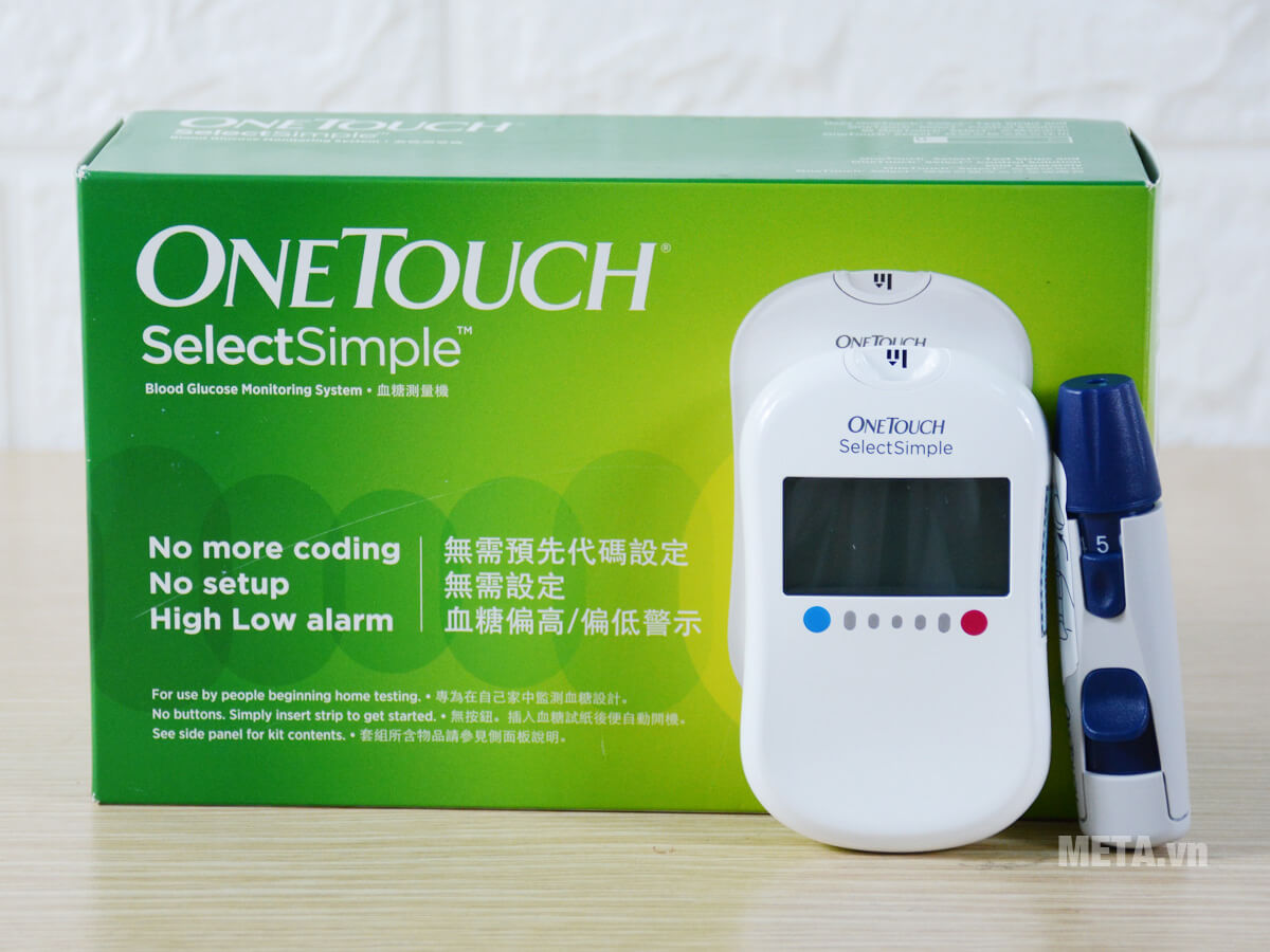 Máy đo đường huyết Johnson & Johnson OneTouch Select Simple