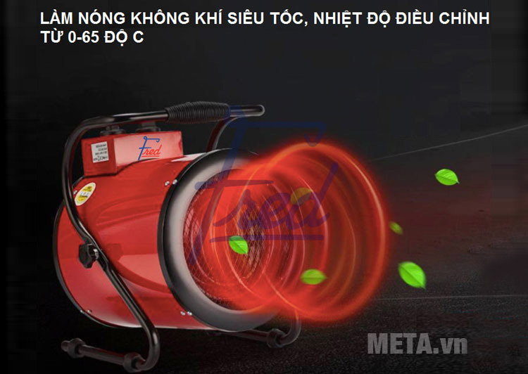 Máy sấy gió nóng Fred FR-C5/3