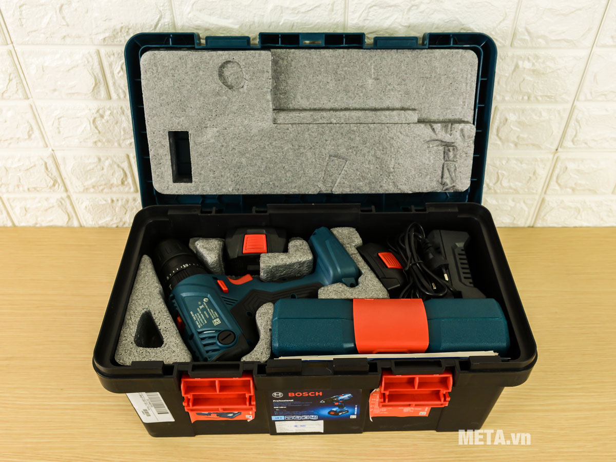 Máy khoan vặn vít dùng pin Bosch GSB 180-LI Promo 06019F83K2