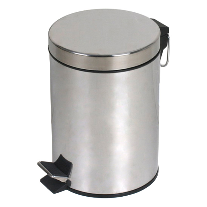 Thùng rác Inox 12 lít chân đạp H-112