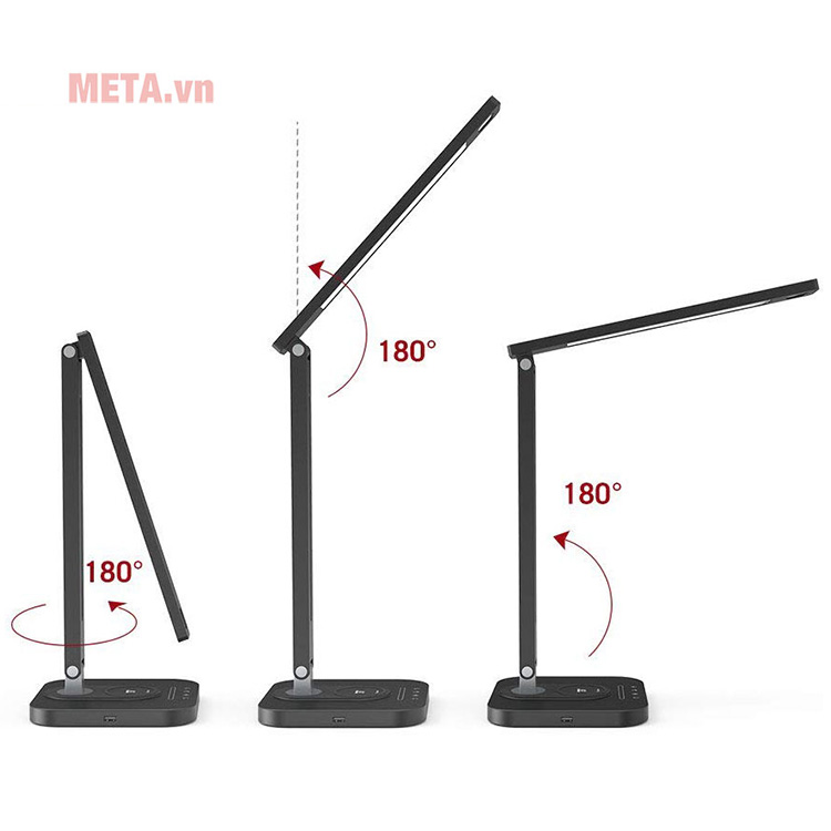Đèn Led để bàn kiêm sạc không dây Taotronics TT-DL038