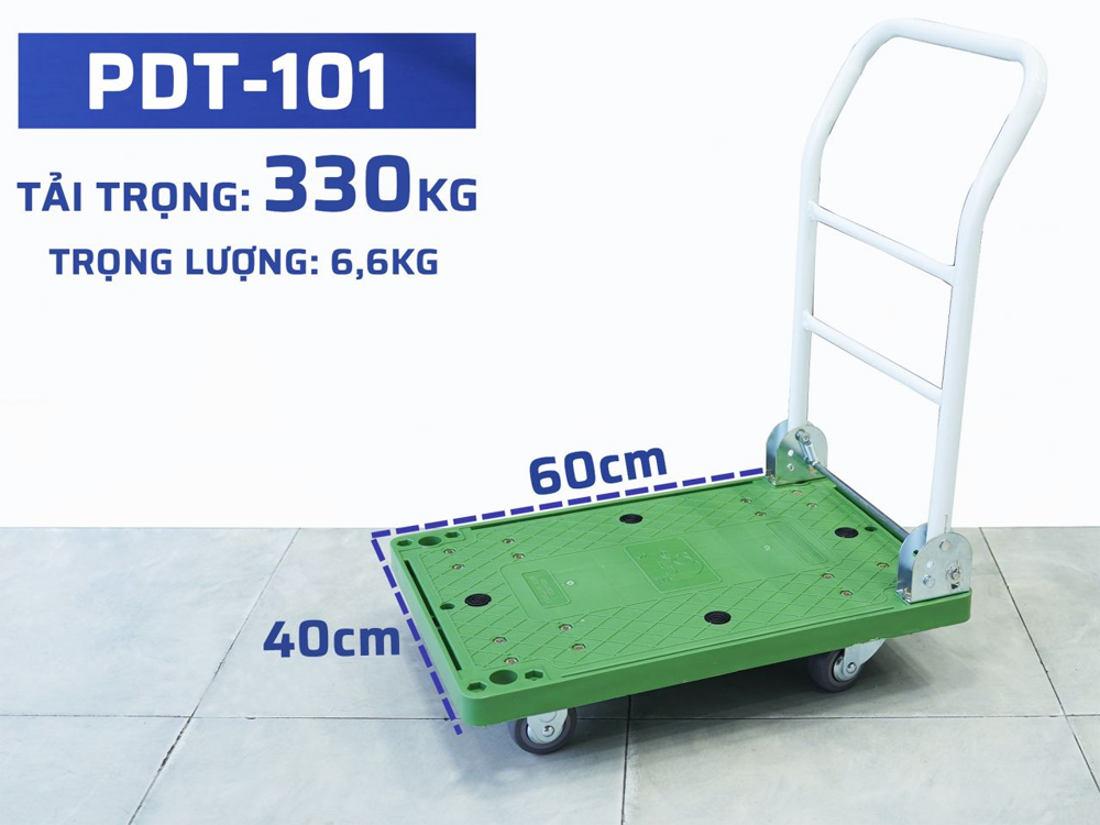 Xe đẩy hàng 4 bánh JoongWon PDT-101 (330kg)