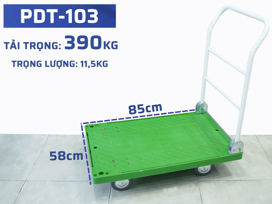 Xe đẩy hàng 4 bánh JoongWon PDT-103 (390kg)