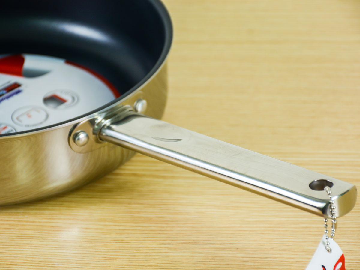 Chảo Inox 2 lớp cao cấp đáy liền Tri-max XS EL-3751 size 20cm