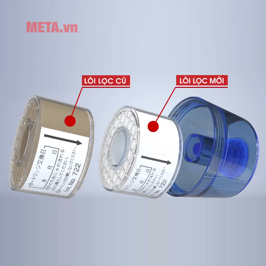 Thiết bị lọc nước Cleansui vòi sen tắm SK106W (ES201W)