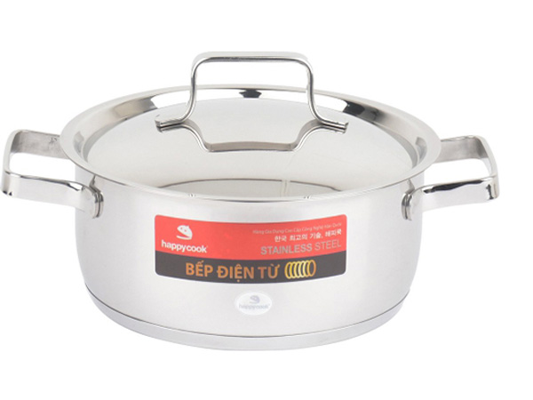 Bộ nồi inox Happy Cook Milan HC-06MLGX
