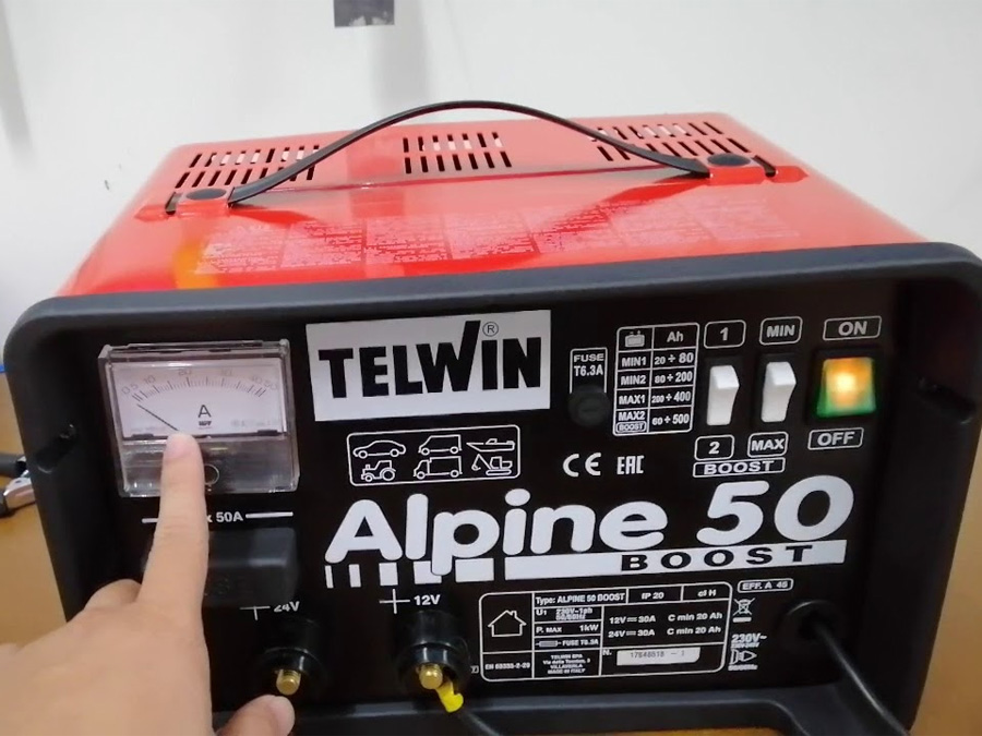 Bộ sạc bình ắc quy Telwin ALPINE 50 BOOST