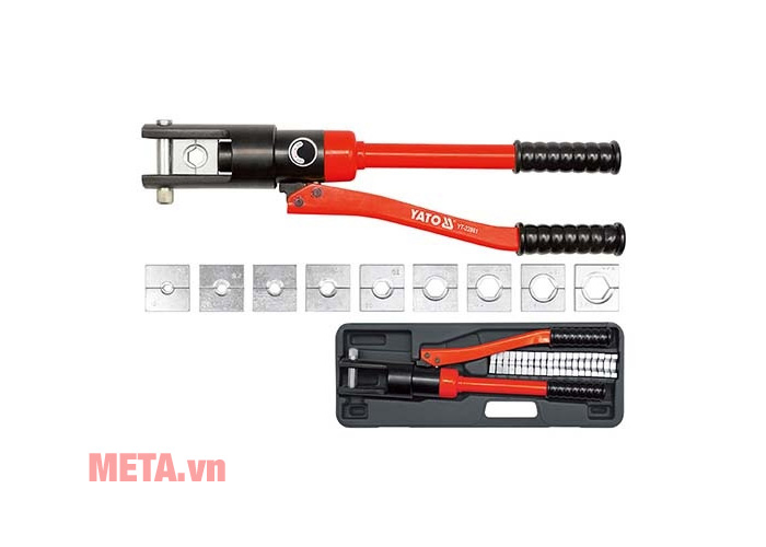Kìm thủy lực cắt sắt tròn 4-12mm Yato YT-22870