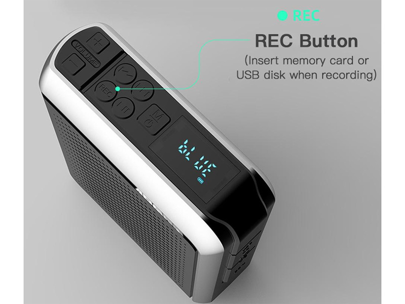 Máy trợ giảng không dây Aporo T18 2.4G Bluetooth 5.0 New