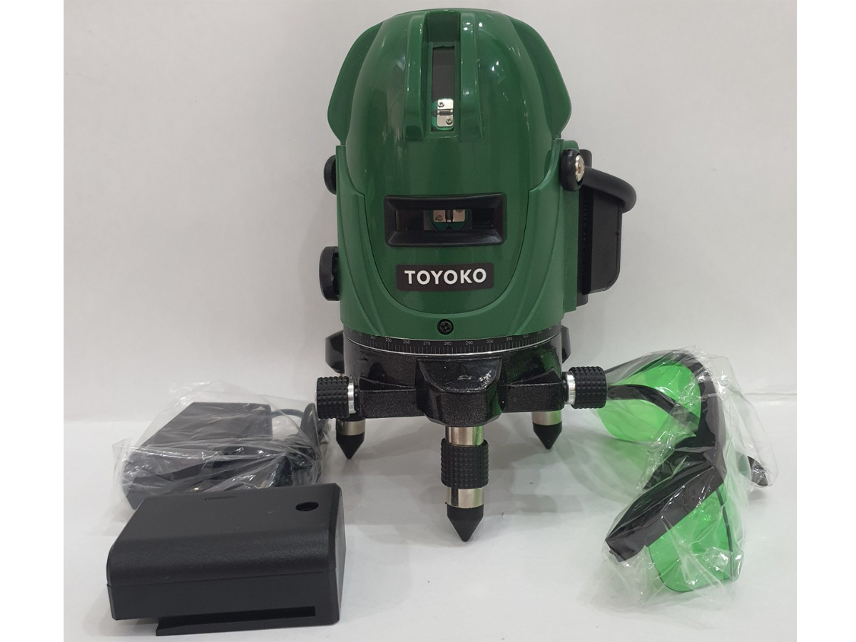 Máy cân mực 5 tia xanh Toyoko TYK565 (TYK565S)