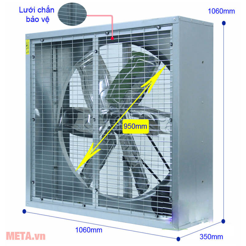 Quạt thông gió công nghiệp iFan 42D