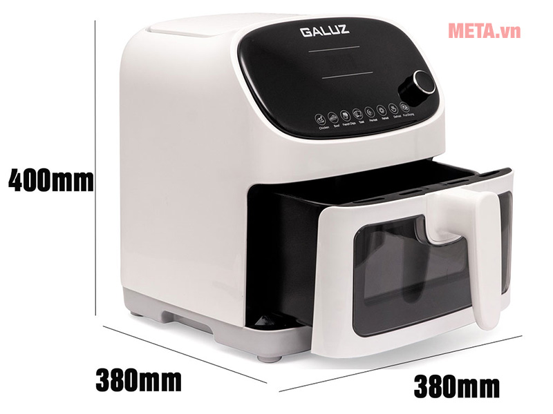 Nồi chiên không dầu điện tử Galuz G-65