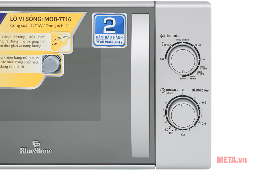 Lò vi sóng Bluestone MOB-7716 20 lít