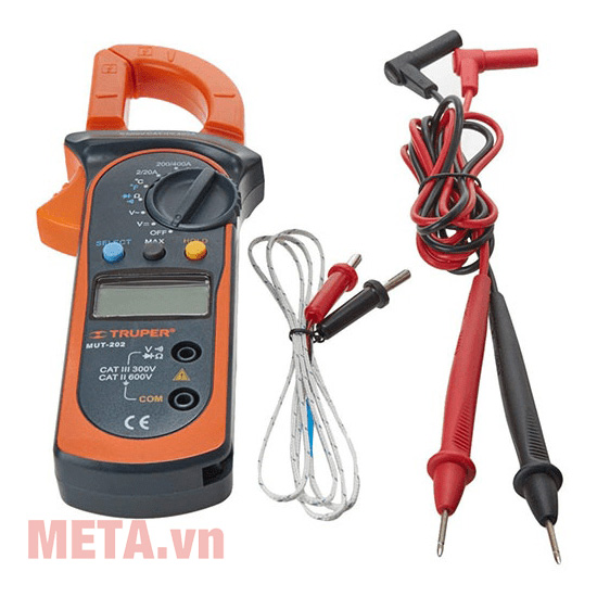 Ampe kìm đo dòng điện Truper 10404 (MUT-202)