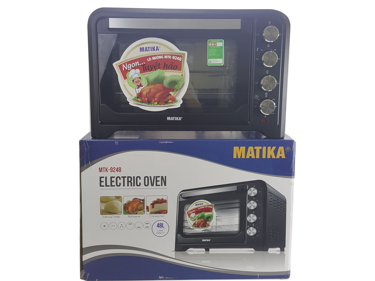 Lò nướng Matika MTK-9248 48 lít