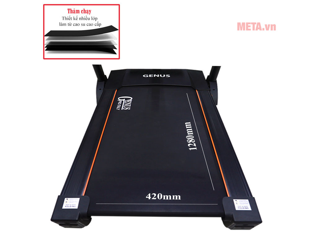 Máy chạy điện 4 chức năng Genus-313I