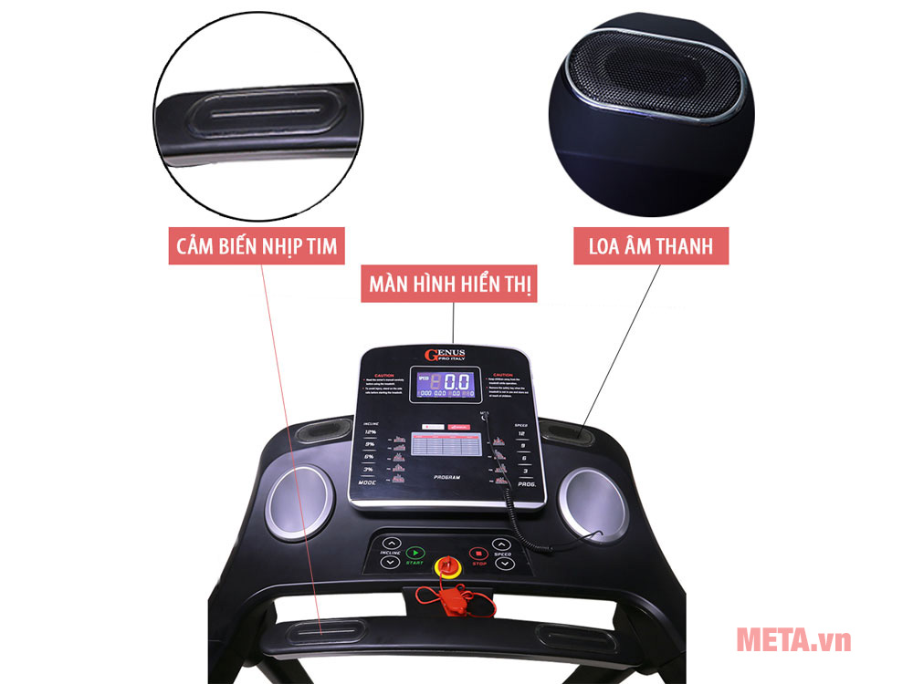 Máy chạy điện 4 chức năng Genus-313I