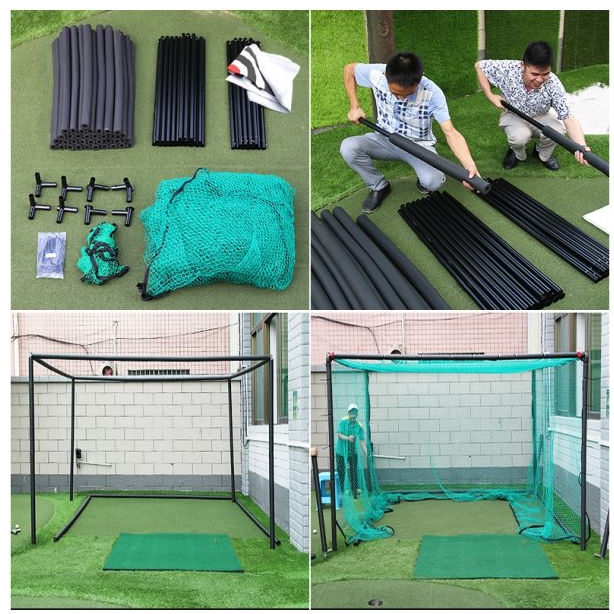 Bộ khung và lưới tập Swing Golf PGM LXW001