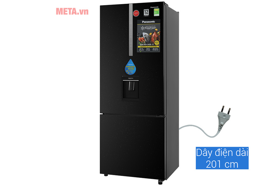Tủ lạnh Panasonic inverter 410 lít NR-BX460WKVN (2020)