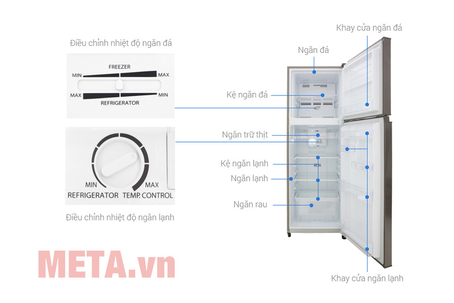 Tủ lạnh Toshiba GR-A28VS DS 233 lít