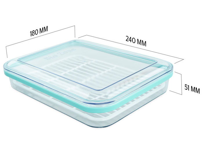 Hộp bảo quản thực phẩm ngăn đông Biozone KB-FR1200S