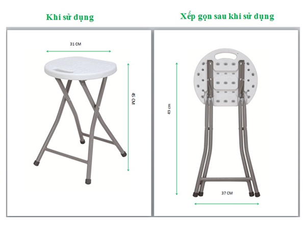 Ghế xếp Thanh Long HY-ZD32A