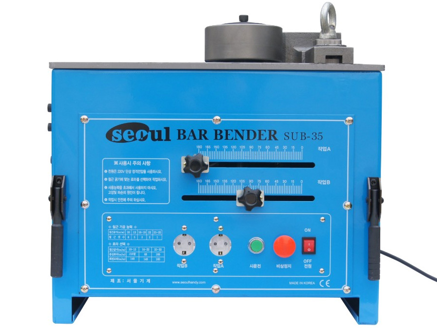 Máy uốn sắt 1 pha Seoul SUB-35
