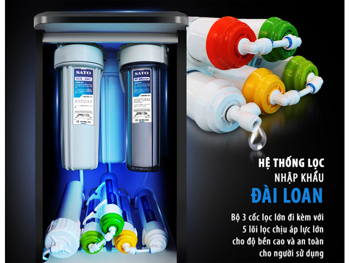 Máy lọc nước Sato Hydrogen iTECH iT3208DG 8 cấp lọc