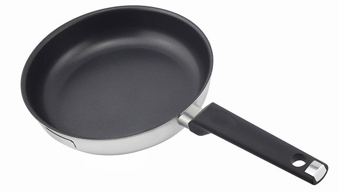 Chảo Inox 2 lớp cao cấp đáy liền Tri-max XP EL-3757 size 24cm