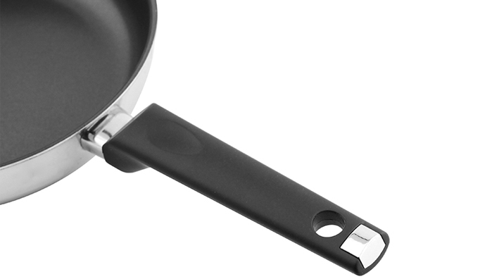 Chảo Inox 2 lớp cao cấp đáy liền Tri-max XP EL-3757 size 24cm