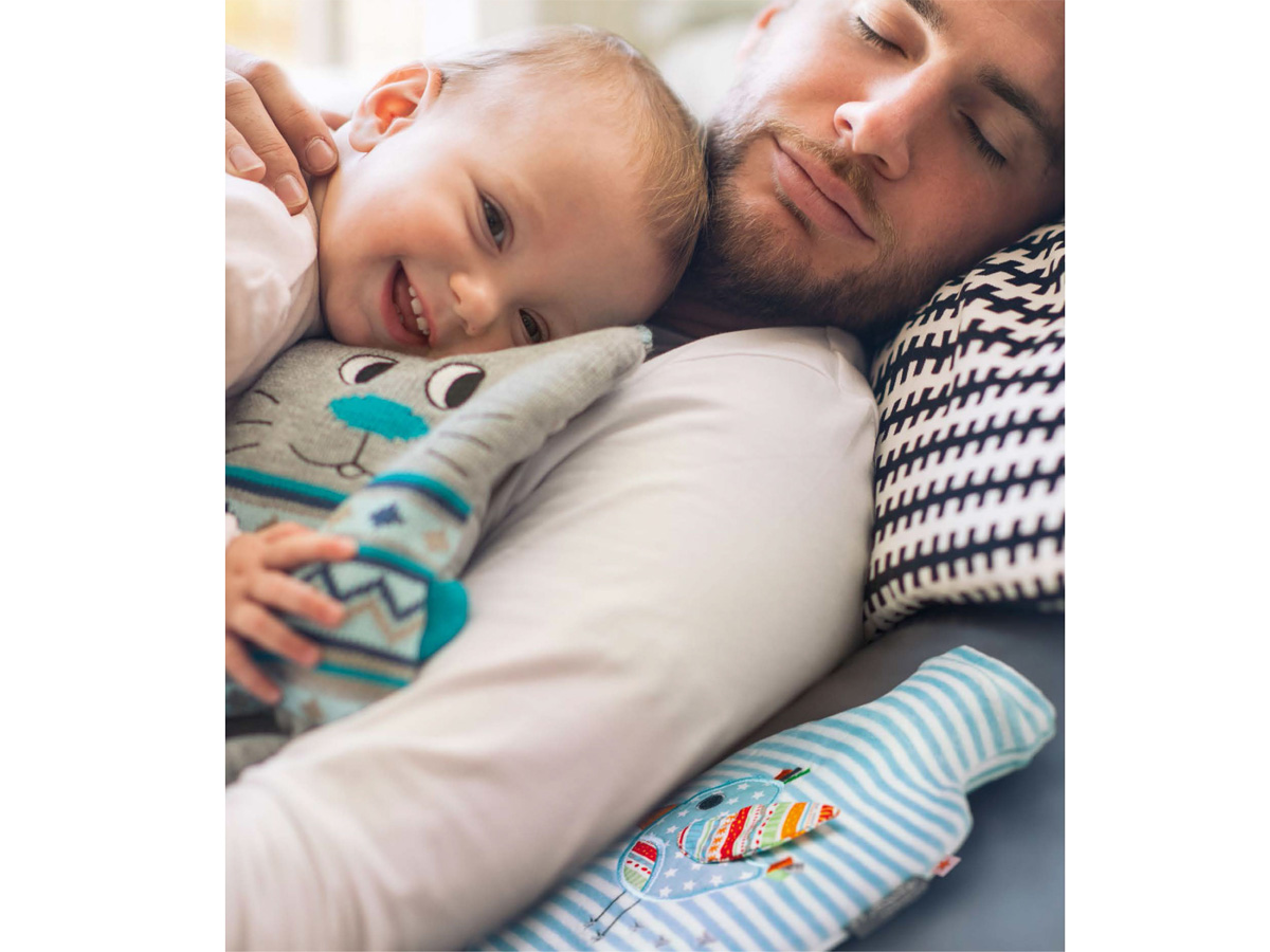 Túi chườm trẻ em Fashy nhung họa tiết chim