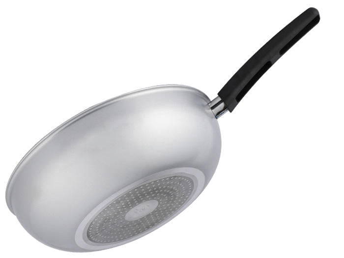 Chảo xào chống dính vân đá, đáy từ Elmich 4702OL size 30cm