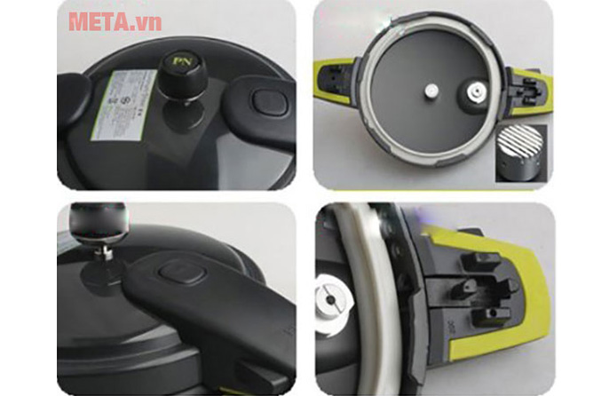 Nồi áp suất nhôm PoongNyun BPNPC-08 (4,4 lít)