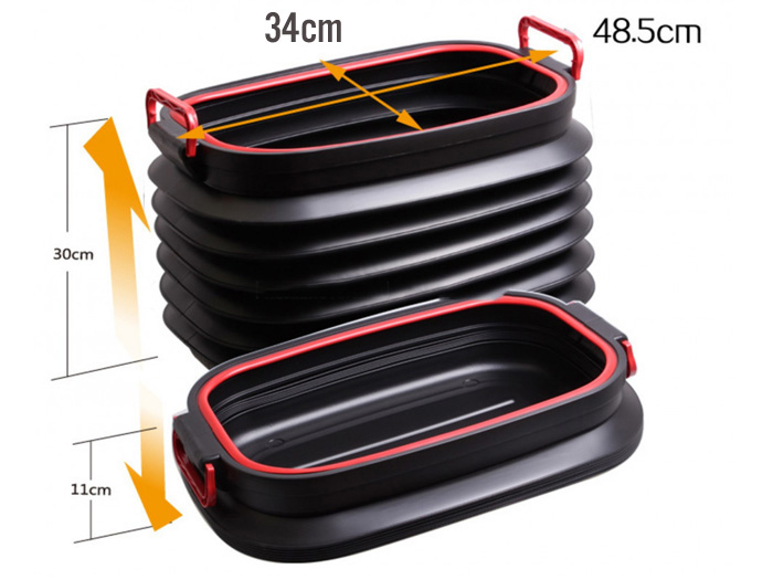 Thùng đựng đồ ô tô xếp gọn 40 lít