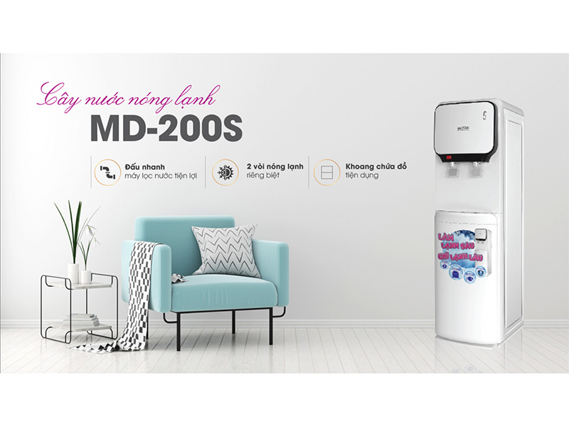 Cây nước nóng lạnh Mutosi MD-200S