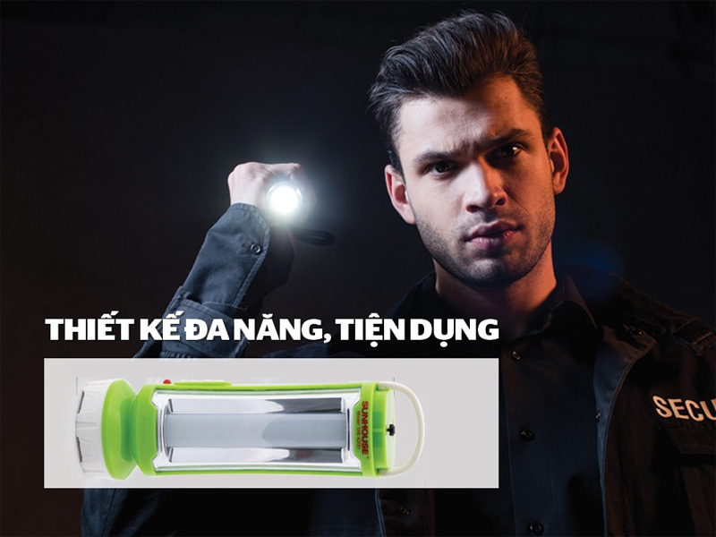 Đèn pin đa năng Sunhouse SHE-4200