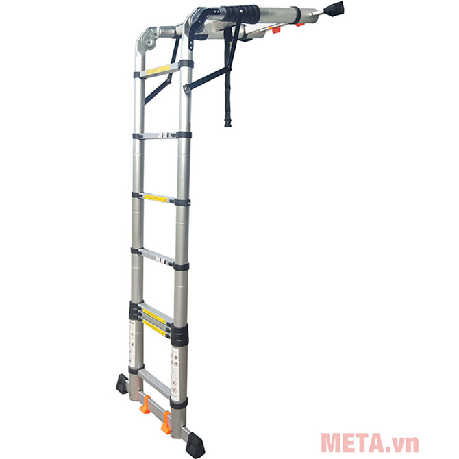 Thang nhôm rút chữ A cao cấp Jumbo A250