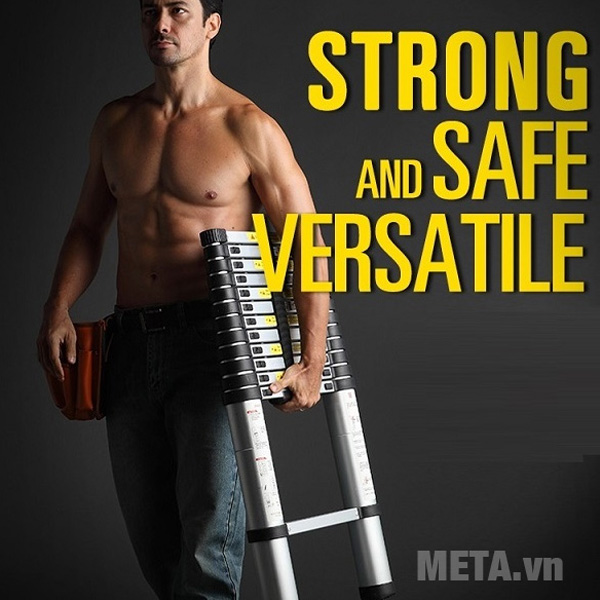 Thang nhôm rút đơn Nikita NKT-TL500 (NKT-R50)