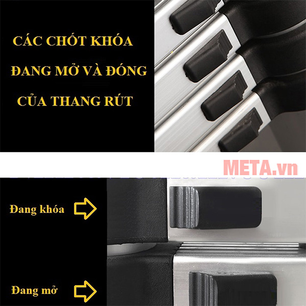 Thang nhôm rút đơn Nikita NKT-TL500 (NKT-R50)