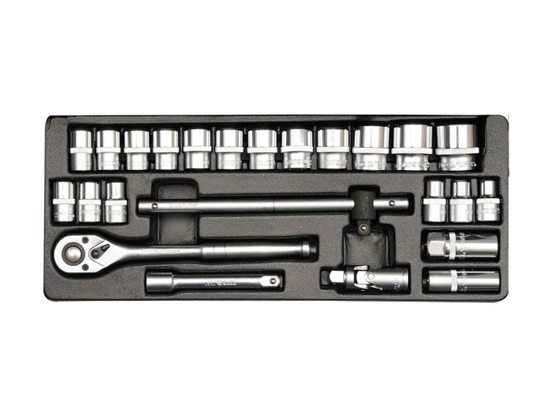 Bộ tuýp vặn tay 1/2” 25 chi tiết Yato YT-12661